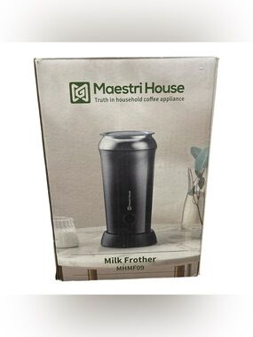 Like New Maestri House Milk Frother MHMF09 | 3-in-1 Hot & Cold Steamer
